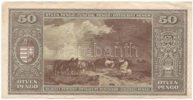 1945. 50P "D 016 045249" T:F szép papír
Adamo P15