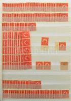 1916 Hadisegély (III.) készlet 8 lapos A/4 Lindner berakóban