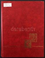 1918 Köztársaság felülnyomású bélyegek készlet, sok összefüggéssel, postatisztával 30 lapos A/4 bera...