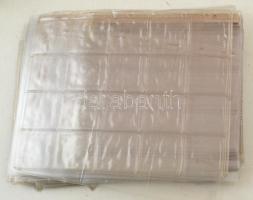 Vegyes ~40db-os berakólap tétel, vegyesen érmékhez és bankjegyekhez is. Használt, jó állapotban.