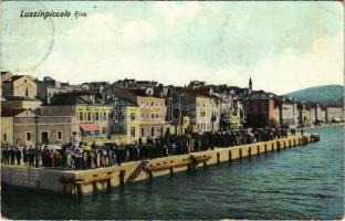 1911 Mali Losinj, Lussinpiccolo; Riva / quay, shore. Ottmar Zieher (EK)