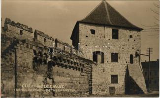 Kolozsvár, Cluj; Bethlen bástya / bastion tower. photo (fl)