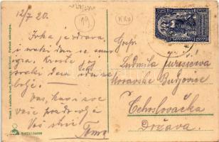 1920 Kőrös, Krizevac, Krizevci; Vinogradi / vineyards, villa (fl)