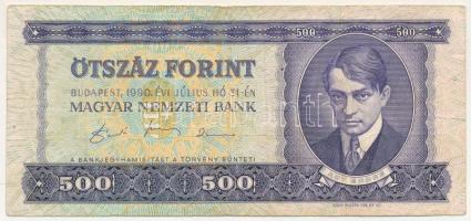 1990. 500Ft "E 099 098804" T:F,VG Adamo F43