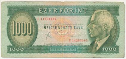 1983. november 10. 1000Ft "C 14283305" T:F,VG Adamo F45
