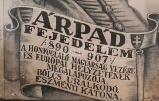 vitéz Pataky Ferenc (1897-1962): Árpád fejedelem, a honfoglaló magyarság vezére, és európai helyzeté...
