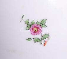 Zsolnay virágmintás váza. Jelzett, hibátlan, m: 14 cm