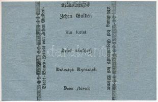 1806. 500G/10G hátoldali Formulare "Bécsi városi bankócédula" kék papíron T:AU,XF / Habsbu...