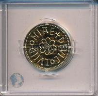 "Kr.u. 805-ös Coenwulf Mancus érméjének jelzett utánverete" aranyozott Ag (10g/0.999/25mm)...