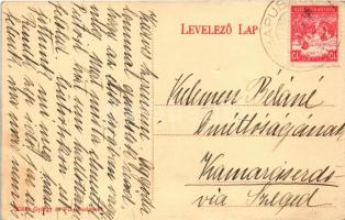 1917 Babapuszta, Aleksa Santic (Zombor); Fernbach kastély. Klösz György és Fia kiadása / castle (tűn...