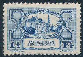 Liechtenstein 1925 Forgalmi Mi 71 (Mi EUR 360.-) Signed: Bühler