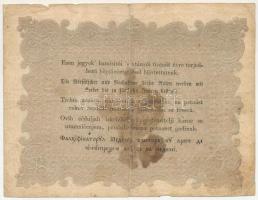 1848. 10Ft "Kossuth bankó" "AH. 5293 28" T:F,VG beszakadások, folt
Adamo G111