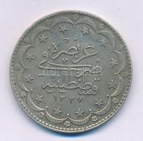 Oszmán Birodalom 1917. (1327) 20k Ag (24,01g) T:XF Ottoman Empire 1917. (1327) 20 Kurush Ag (24,01g) C:XF Krause KM#750
