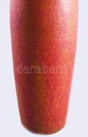 Tófej padlóváza, pattogzással, m: 51 cm