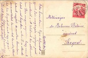 1917 Und schickt der grosse Krampus / kis Krampuszok / mini Krampuses. P.G.W.I. 504-3. litho s: H.M....