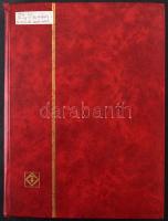 1926-1932 Pengő-fillér, Kisegítő bélyegek sok példányos készlete, 24 lapos A/4 Leuchtturm berakóban