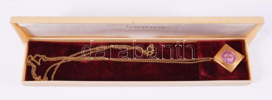 Chaika ékszeróra, lánccal, 2x2 cm