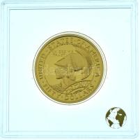 "1915-ös San Francisco 50$ érmének jelzett utánverete" aranyozott Ag (20g/0.999/25mm) kaps...