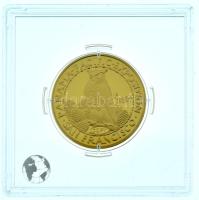 "1915-ös San Francisco 50$ érmének jelzett utánverete" aranyozott Ag (20g/0.999/25mm) kaps...