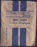 1992. 200Ft Ag (20x) eredeti bontatlan MNB csomagolásban! T: feltehetően 1 RRR!!!