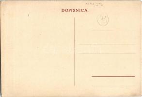 Podgora, spa, beach, sailboat. Tourism advertisement (EK)