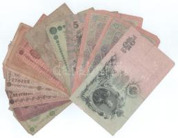 Orosz Birodalom 1898(1915-1917) 1R (Szign.: Shipov) + 1905(1917-1921) 3R (Szign.: Shipov) + 1909(190...