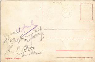 Punat (Krk), i Kosljum sa istoka / Ponte e Cassione da Levante / general view with Kosljun island (f...