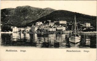 Moscenice, Moschenizze, Moschiena; Draga / shore