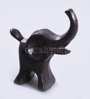 Elefánt. Vas, jelzés nélkül, m: 9 cm