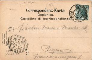 1902 Dubrovnik, Ragusa; Nosnja Konavoke u okolize Dubrovackoj / Kanalezise Costüme von der Umgebung ...