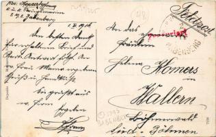 1914 Fazana, Fasana; Arrivo del vapore / Ankunft des Dampfers / arrival of a steamship + "K.U.K...