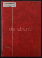 1915 Hadisegély (II.) bélyegek sok példányos készlete, főleg bélyegzetten, szépen rendezve 16 lapos ...