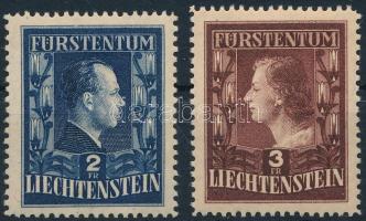 Liechtenstein 1951 Mi 304A-305A (Mi EUR 280.-)