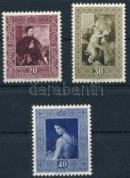 Liechtenstein 1952 Mi 306-308 (Mi EUR 150.-)