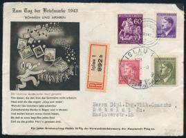 Német megszállás - Böhmen und Mähren 1943