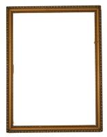 2 darab blondel képkeret, sérült, 57x74 cm, 48x73 cm