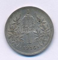 Ausztria 1916. 1K Ag "Ferenc József" T:XF, patina Austria 1916. 1 Corona Ag "Franz Joseph" C:XF, patina Krause KM#2820