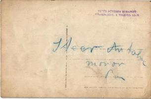 1918 Károlyi Mihály (1875-1955) magyar miniszterelnök / Hungarian prime minister. Veres photo (gyűrő...