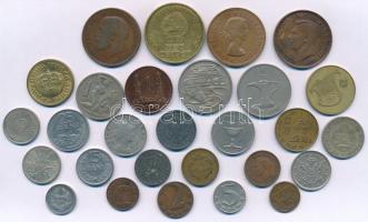 Vegyes 28db-os érme tétel, közte néhány 1950 előtti darab is T:vegyes