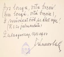 Kisfaludy Stróbl gyűjtemény. Zalaegerszeg, Gőcseji Múzeum. 1983. Dedikált. 64p