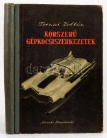 Ternai Zoltán: Korszerű gépkocsiszerkezetek. Bp., 1956, Műszaki Könyvkiadó, 328 p. második kiadás. Gazdag fekete-fehér képanyaggal illusztrálva. Kiadói illusztrált félvászon-kötés.