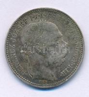 1895KB 1K Ag "Ferenc József" T:F patina
Adamo K5
