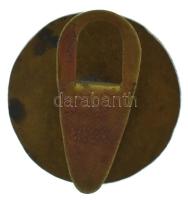 DN "Orosházi Dalegylet 1873" zománcozott gomblyukjelvény (24mm) T:XF
