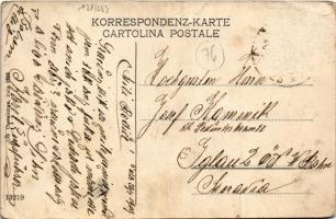 1909 Pola, Pula; Riva / quay. G. Costalunga (ázott / wet damage)