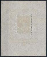 1934 Vaduz blokk Mi 1 szépen centrált jó minőségű, friss színű blokk a kereten alig látható falcnyom...