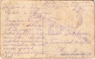 Decapitazione / Italian military art postcard, doll execution, decapitation (EB)