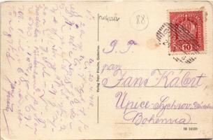 1918 Kocevje, Gottschee, Cocevie; Totalansicht / general view, church. Verlag Peter Petsche (EK)