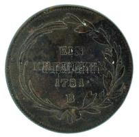 1781B 1kr Cu "II. József" Körmöcbánya T:XF
Hungary 1781B 1 Kreutzer Cu "Joseph II&qu...