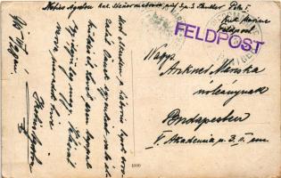 1915 Einnahme von Wutky durch die Russen / Első világháborús oroszellenes katonai művészlap, vodka /...