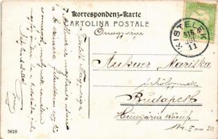 1916 Pola, Pula; SM Schiff "Budapest" K.u.K. Kriegsmarine / SMS Budapest az Osztrák-Magyar...